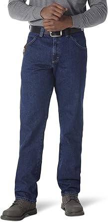 Wrangler Riggs Workwear Men's Relaxed Fit Five Pocket Jean