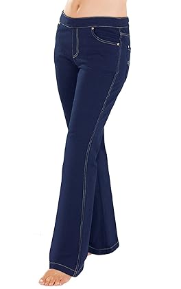 PajamaJeans Womens Stretch Jeans Bootcut