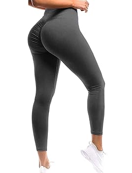 SEASUM Women Scrunch Butt Leggings